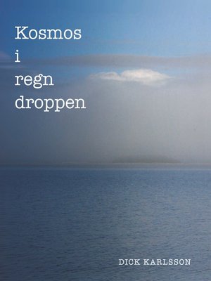 cover image of Kosmos i regn droppen